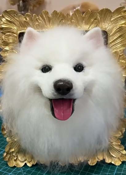 #04   Woolfelt 3D Dog Head/Face | MeetPet