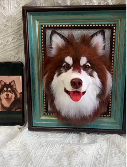 #04   Woolfelt 3D Dog Head/Face | MeetPet