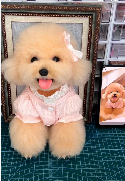 #04   Woolfelt 3D Dog Head/Face | MeetPet